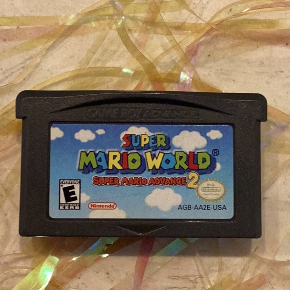 Super Mario World Super Mario Advance 2 Gameboy  Advance Game Nintendo Game Boy